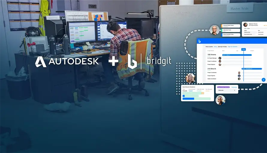 Bridgit and Autodesk Logos