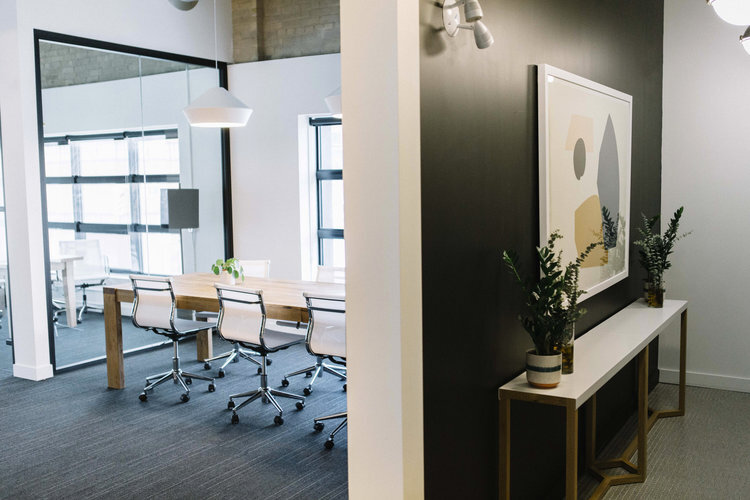 Open meeting area