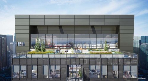 Rendering of Kinects Tower in Seattle, WA