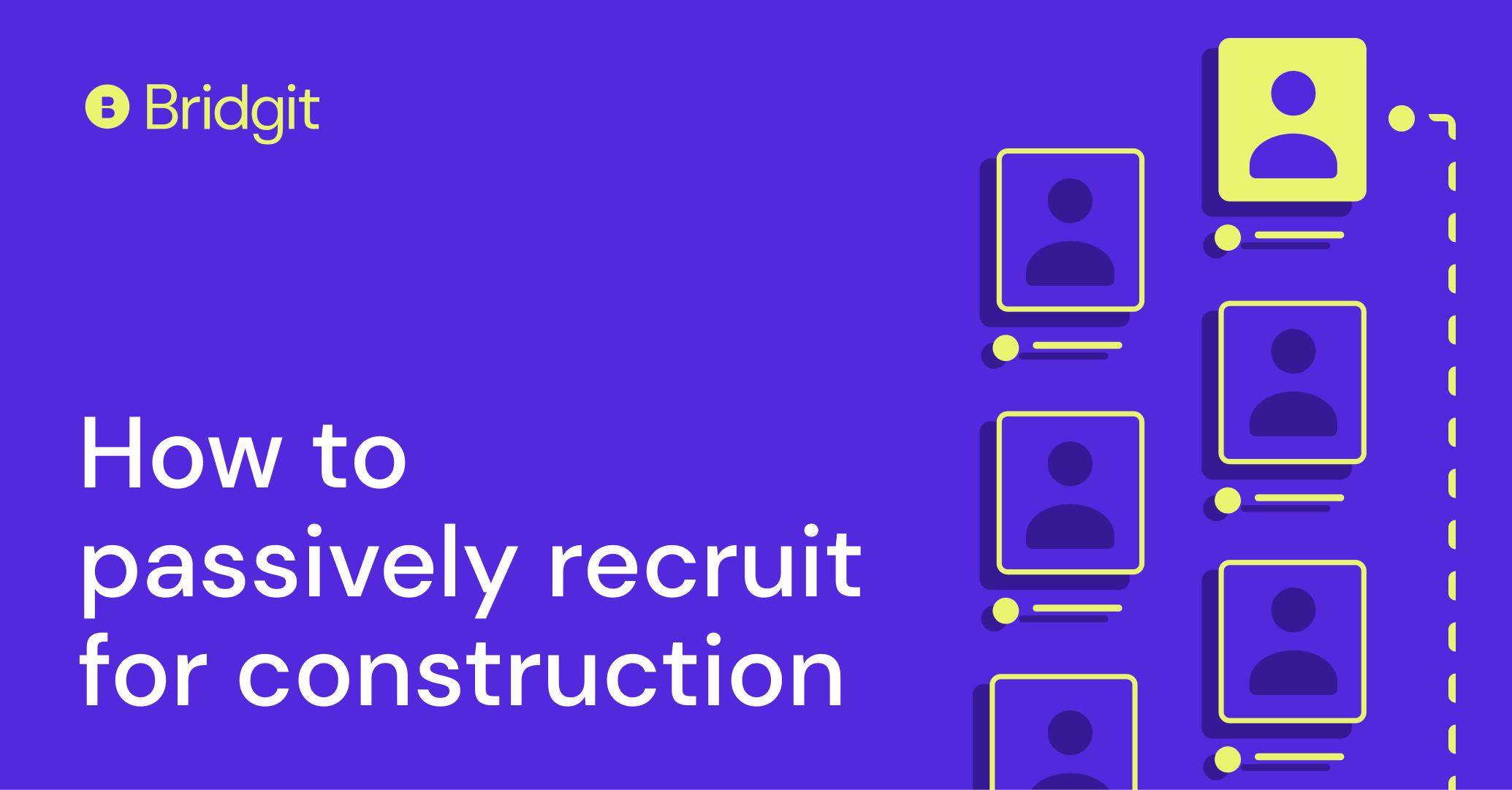What is passive recruitment and how can contractors use it to speed up