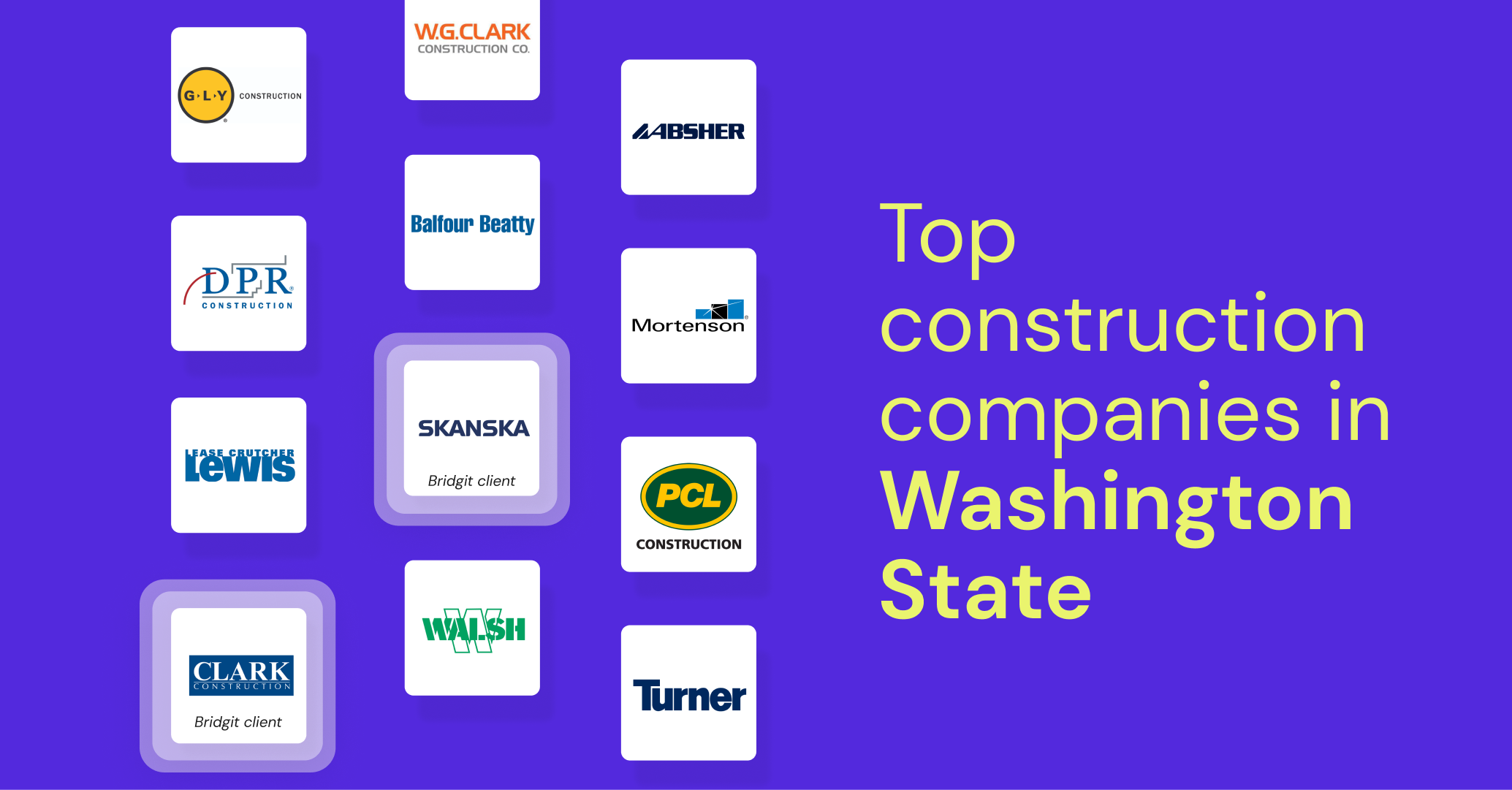 Largest Construction Companies In Washington State Bridgit