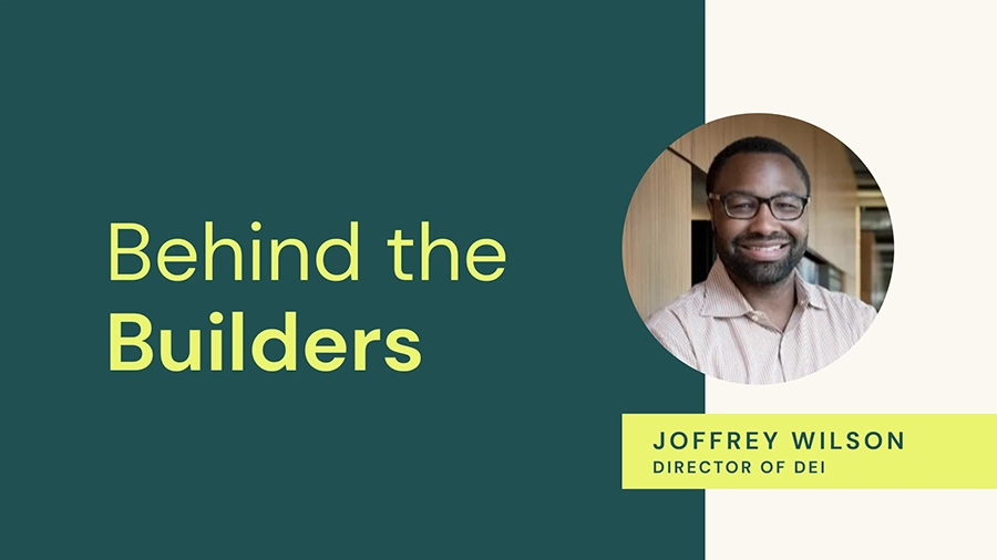 Joffrey Wilson, Director of Diversity, Equity and Inclusion at Mortenson