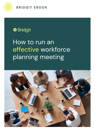 how to run an effective workforce planning meeting cover