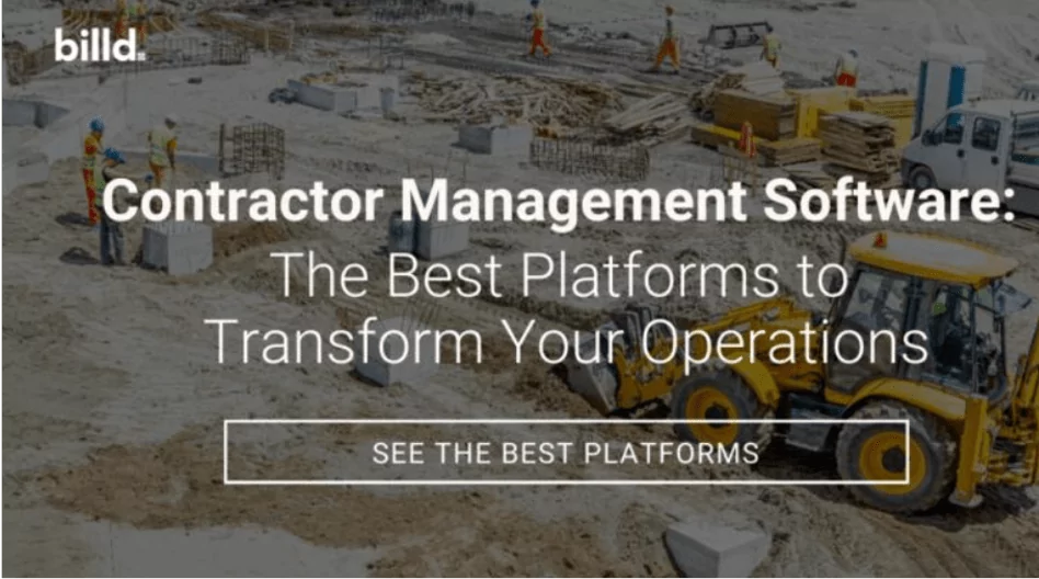 Contractor management software: The best platforms to transform your operations