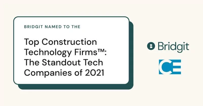 The 2021 Top Construction Technology Firms