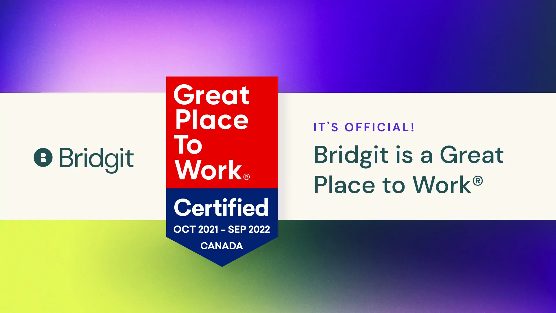 Great Place to Work Certification