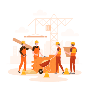 Construction project team