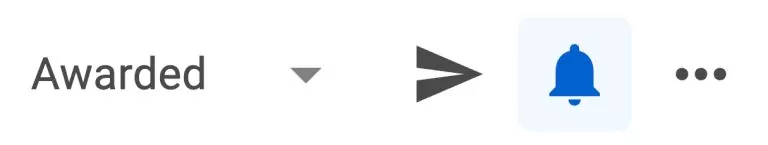 role notification bell